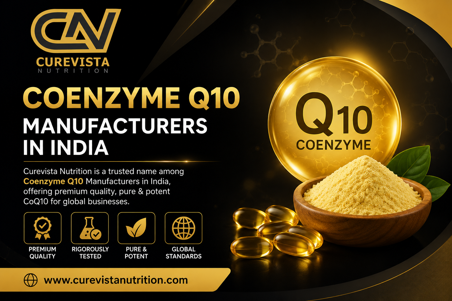 Coenzyme Q10 Manufacturers in India