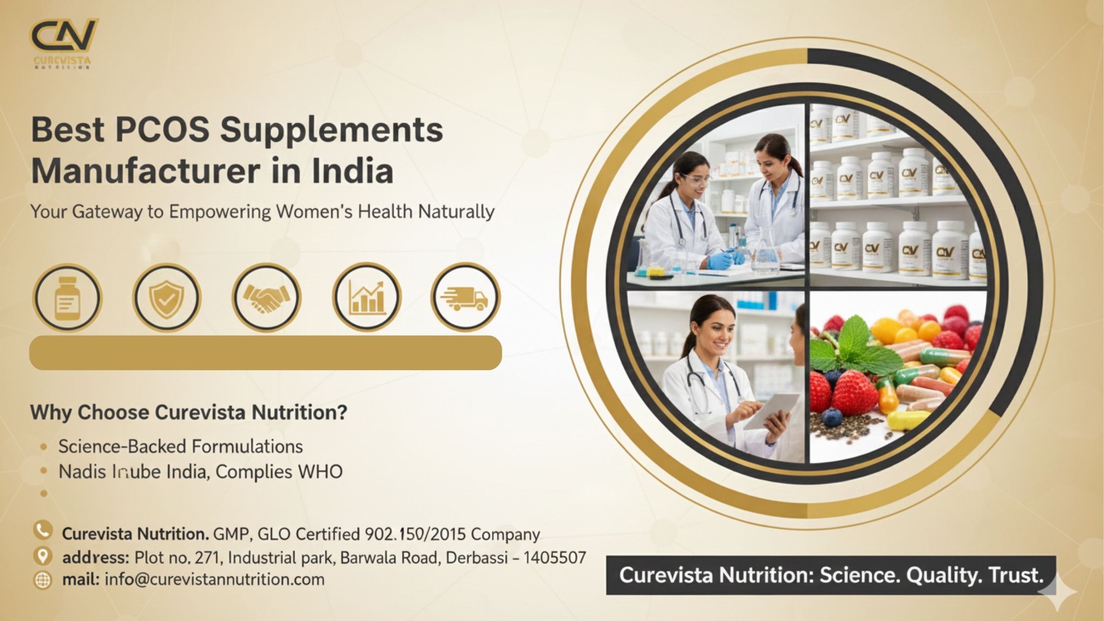 Best PCOS Supplements Manufacturer In India