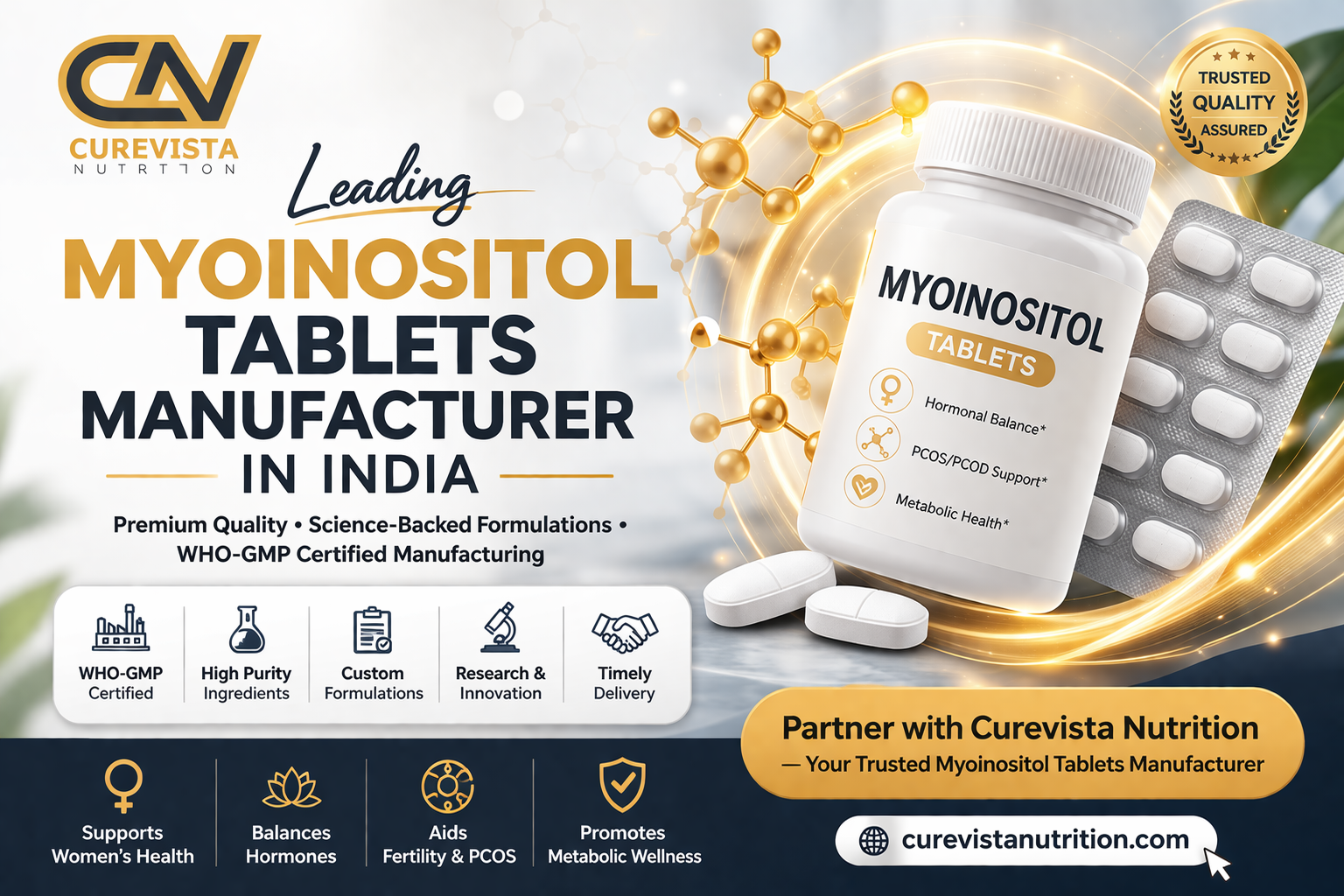 Myoinositol Tablets Manufacturer in India