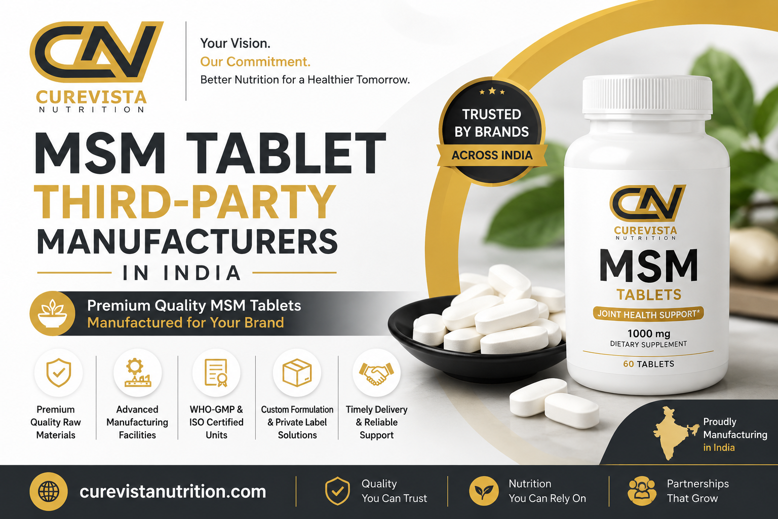 MSM tablet third-party manufacturers in India
