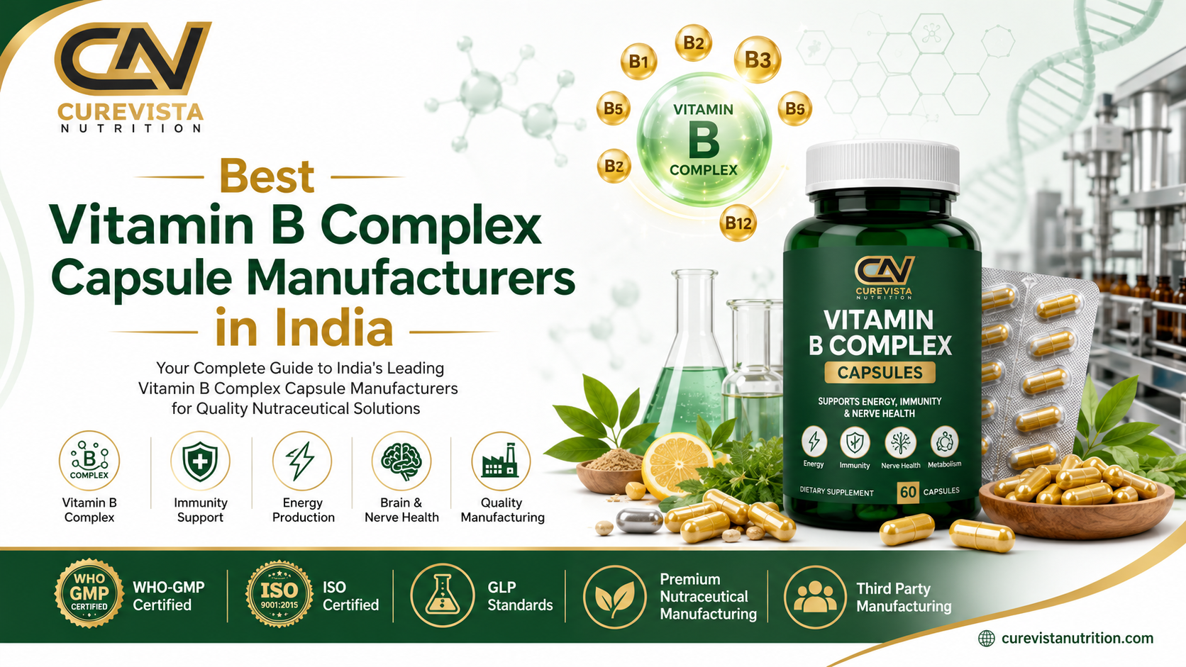 Best Vitamin B Complex Capsule Manufacturers in India